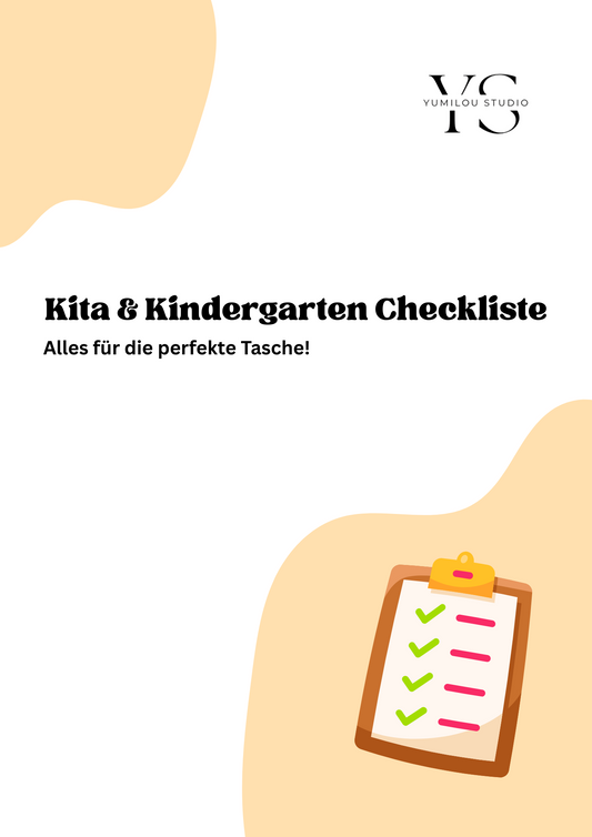 Checkliste Kita & Kindergarten Kinder PDF