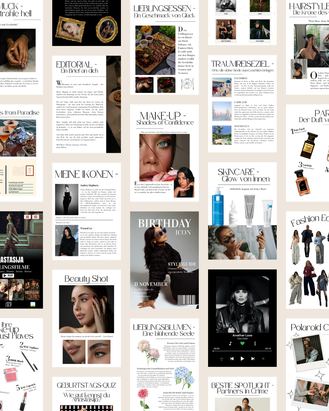 Geburtstags Magazin (50 Seiten)