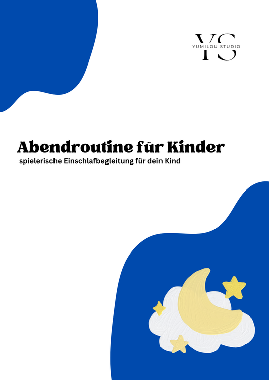 Abendroutine Kinder - PDF zum Ausdrucken